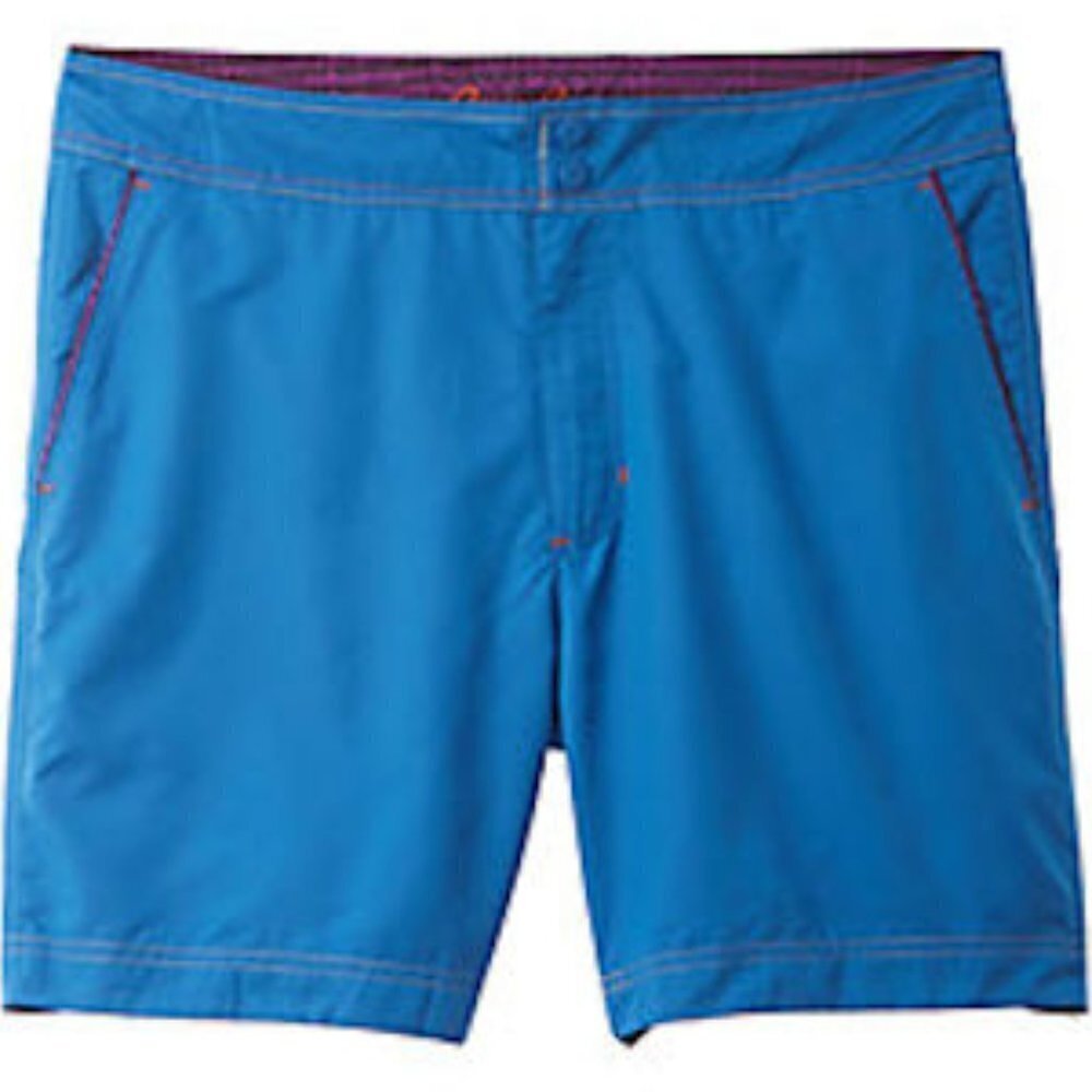 Robert Graham Starfish Swim Trunk Blue 36 NWT